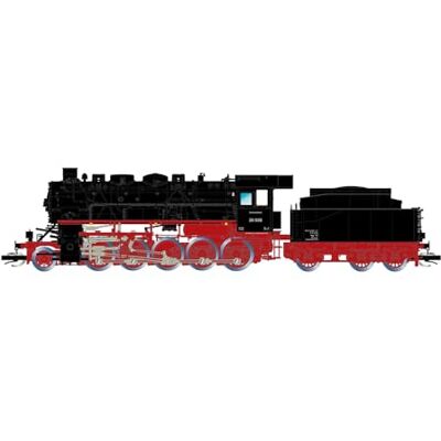 ARNOLD TT HN9067S DR, Dampflokomotive mit Tender, BR 58.40, 4-Kuppel-Kessel, 2 Spitzensignal, Ep. III, mit DCC-Sounddecoder Lok – Dampflok ARNOLD TT HN9067S DR, Dampflokomotive mit Tender, BR 58.40, 4-Kuppel-Kessel, 2 Spitzensignal, Ep. III, mit DCC-Sounddecoder Lok – Dampflok