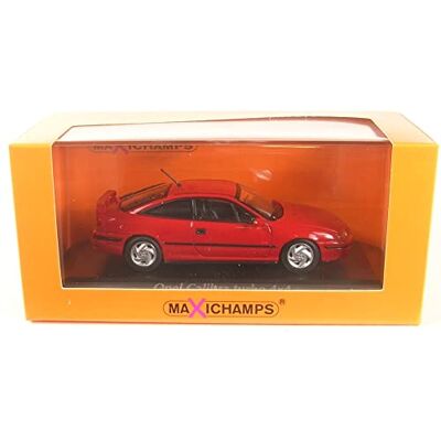Minichamps MAXICHAMPS 940045721 1:43 Opel Calibra Turbo 4X4-1992-Red Collectible Miniaturauto, Rot Minichamps MAXICHAMPS 940045721 1:43 Opel Calibra Turbo 4X4-1992-Red Collectible Miniaturauto, Rot