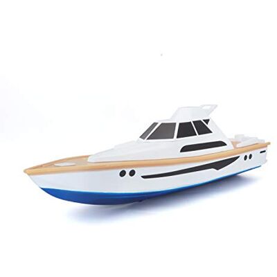 Maisto Tech R/C Yacht: Ferngesteuertes Spielzeugboot, 30 Meter Reichweite, Akku mit USB-Ladefunktion, 34 cm, weiß (582197) Maisto Tech R/C Yacht: Ferngesteuertes Spielzeugboot, 30 Meter Reichweite, Akku mit USB-Ladefunktion, 34 cm, weiß (582197)