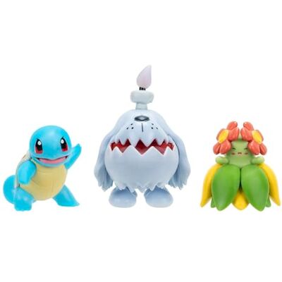 Pokémon PKW4559 Battle Figure Set Schiggy, Blubella, Gruff Offizielles Figuren Set Pokémon PKW4559 Battle Figure Set Schiggy, Blubella, Gruff Offizielles Figuren Set