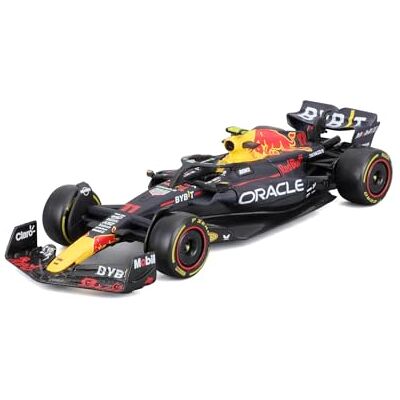 Bburago Red Bull Racing RB19 Sergio Perez #11 2023 Realistisches Modellauto im Maßstab 1:43, gefahren von Sergio Pérez, offizielle Red Bull-Lizenz, empfohlenes Alter 3+ Jahre Bburago Red Bull Racing RB19 Sergio Perez #11 2023 Realistisches Modellauto im Maßstab 1:43, gefahren von Sergio Pérez, offizielle Red Bull-Lizenz, empfohlenes Alter 3+ Jahre