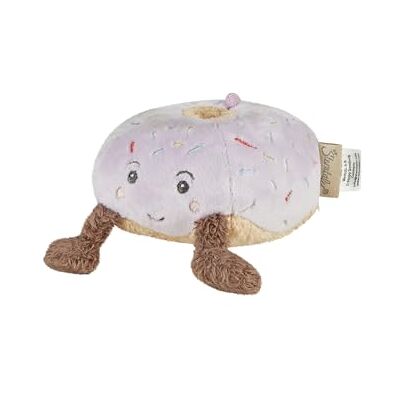 Sterntaler Kuscheltier S Donut, Flausch, Flieder, 7×11×11 cm Gefüllt mit Polyesterwatte, Mit Rassel Sterntaler Kuscheltier S Donut, Flausch, Flieder, 7×11×11 cm Gefüllt mit Polyesterwatte, Mit Rassel