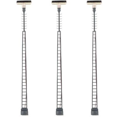 FALLER LED-Gittermast-Aufsatzleuchte, warmweiß, 3 Stück FALLER LED-Gittermast-Aufsatzleuchte, warmweiß, 3 Stück