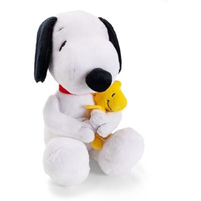 Simba Peanuts Snoopy Plüschtier mit Woodstock – sitzende Kuschelfigur aus der Peanuts Serie, weiche Stofffigur zum Kuscheln und Sammeln, Fanartikel für Kinder und Fans, 25 cm, ab 0 Monate Simba Peanuts Snoopy Plüschtier mit Woodstock – sitzende Kuschelfigur aus der Peanuts Serie, weiche Stofffigur zum Kuscheln und Sammeln, Fanartikel für Kinder und Fans, 25 cm, ab 0 Monate