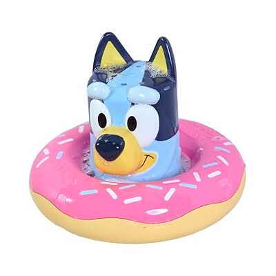 Toomies Tomy Schwimmring Bluey – Badespielzeug mit Ausgießer und Schwimmer mit Wasserrad – sensorisches Wasserspielzeug – offizielles Lizenzprodukt – Badespielzeug für Babys ab 18 Monaten Toomies Tomy Schwimmring Bluey – Badespielzeug mit Ausgießer und Schwimmer mit Wasserrad – sensorisches Wasserspielzeug – offizielles Lizenzprodukt – Badespielzeug für Babys ab 18 Monaten