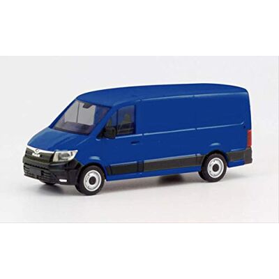 Herpa 095853 Man Man Man TGE Kasten Flachdach, ultramarinblau in Miniatur zum Basteln Sammeln und als Geschenk Herpa 095853 Man Man Man TGE Kasten Flachdach, ultramarinblau in Miniatur zum Basteln Sammeln und als Geschenk