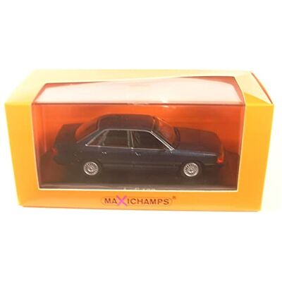 Minichamps Maxichamps 940015204-1:43 Audi 100-1990-Blue Metallic Sammlerstück Miniaturauto, Blau Minichamps Maxichamps 940015204-1:43 Audi 100-1990-Blue Metallic Sammlerstück Miniaturauto, Blau