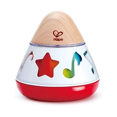 Hape Musikkreisel – Bunter Musik-Kreisel aus Holz mit Klangspiel und Bewegung, Lernspielzeug zur Sinnesförderung, Babyspielzeug aus nachhaltigem Material, ab 6 Monaten Hape Musikkreisel – Bunter Musik-Kreisel aus Holz mit Klangspiel und Bewegung, Lernspielzeug zur Sinnesförderung, Babyspielzeug aus nachhaltigem Material, ab 6 Monaten