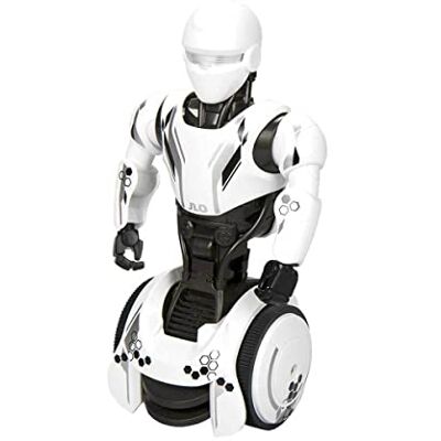 SilverLit YCOO 88560 JUNIOR 1.0 by , ferngesteuerter Roboter, Licht- und Soundeffekte, programmierbar, 21 cm, schwarz und weiß, ab 5 Jahren SilverLit YCOO 88560 JUNIOR 1.0 by , ferngesteuerter Roboter, Licht- und Soundeffekte, programmierbar, 21 cm, schwarz und weiß, ab 5 Jahren