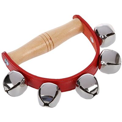 Duendhd Tamburin Handbell Baby Kinder Fruehes Paedagogisches Musikinstrument Rhythmus Kleine Jingle Spielzeug Werkzeug Duendhd Tamburin Handbell Baby Kinder Fruehes Paedagogisches Musikinstrument Rhythmus Kleine Jingle Spielzeug Werkzeug