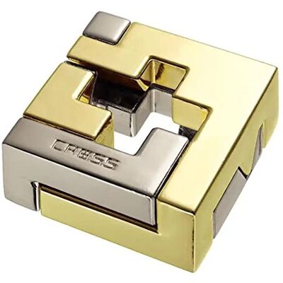 Huzzle Cast CROSS Puzzle - Metall Gehirnpuzzle - Schwierigkeitsgrad 3 Huzzle Cast CROSS Puzzle - Metall Gehirnpuzzle - Schwierigkeitsgrad 3