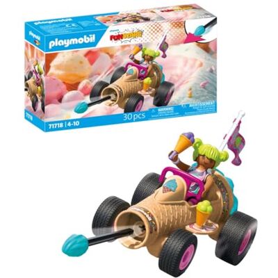 Playmobil Fun Stars Rasende Eistüte Spielzeug ab 4 Jahren Geschenk für Kinder Spielzeug Auto Mit Schießfunktion 71717 Playmobil Fun Stars Rasende Eistüte Spielzeug ab 4 Jahren Geschenk für Kinder Spielzeug Auto Mit Schießfunktion 71717