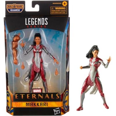 Marvel Hasbro Legends Series The Eternals 15 cm große Makkari Action-Figur, im Design zum Film, enthält 2 Accessoires, ab 4 Jahren E9526 Multicolor Marvel Hasbro Legends Series The Eternals 15 cm große Makkari Action-Figur, im Design zum Film, enthält 2 Accessoires, ab 4 Jahren E9526 Multicolor