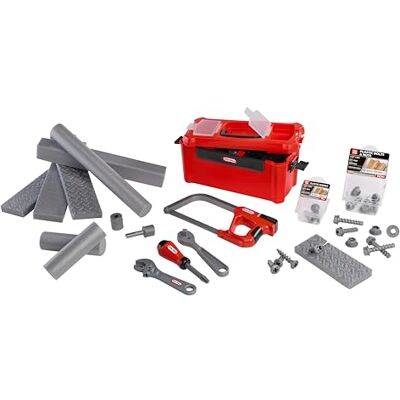 little tikes Creative Construction Tool Box Set -Enthält 9 Zubehörteile, Rollenspiel-Bauset, Geeignet für Jungen und Mädchen ab 3 Jahren little tikes Creative Construction Tool Box Set -Enthält 9 Zubehörteile, Rollenspiel-Bauset, Geeignet für Jungen und Mädchen ab 3 Jahren