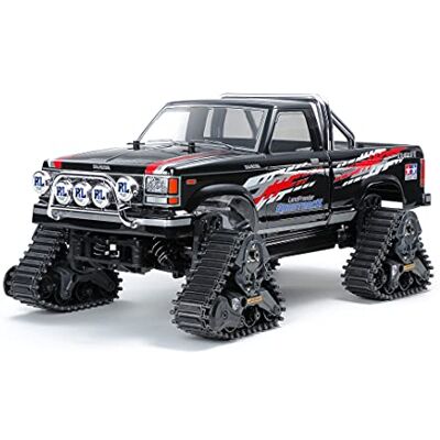 TAMIYA 58690 1:10 RC Landfreeder Quadtrack TT-02FT PB ferngesteuertes Auto, RC Fahrzeug, Modellbau, Bausatz zum Zusammenbauen, Bausatzmodell, Schwarz TAMIYA 58690 1:10 RC Landfreeder Quadtrack TT-02FT PB ferngesteuertes Auto, RC Fahrzeug, Modellbau, Bausatz zum Zusammenbauen, Bausatzmodell, Schwarz
