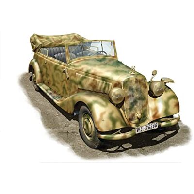 Mini Art Mercedes-Benz 170V Cabriolet Militärmodellbausatz - 1:35 Mini Art Mercedes-Benz 170V Cabriolet Militärmodellbausatz - 1:35