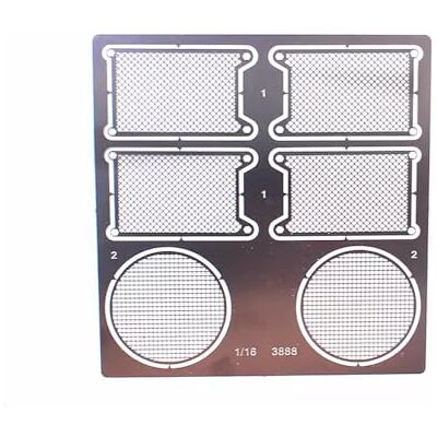 JIAFANRC Henglong 1/16 RC Panzer Metallnetz/Ätznetz/Stahlgeflecht 3818.3869.3879.3888.3888A.99.3899A.3899, für 3888A GER Tiger King JIAFANRC Henglong 1/16 RC Panzer Metallnetz/Ätznetz/Stahlgeflecht 3818.3869.3879.3888.3888A.99.3899A.3899, für 3888A GER Tiger King