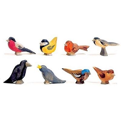 Ostheimer 1680 Vogelgruppe, 8-teilig, 8 Teile Ostheimer 1680 Vogelgruppe, 8-teilig, 8 Teile