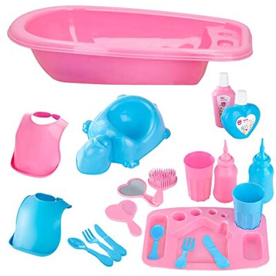COLORBABY Zubehör Baby Spielzeug mit Badewanne (43944) COLORBABY Zubehör Baby Spielzeug mit Badewanne (43944)