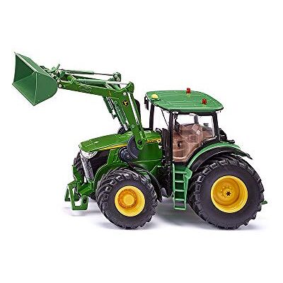 Siku 6792, John Deere 7310R Traktor mit Frontlader, Grün, Metall/Kunststoff, 1:32, Ferngesteuert, Ohne Fernsteuermodul, Steuerung via App oder Gaming Controller möglich Siku 6792, John Deere 7310R Traktor mit Frontlader, Grün, Metall/Kunststoff, 1:32, Ferngesteuert, Ohne Fernsteuermodul, Steuerung via App oder Gaming Controller möglich