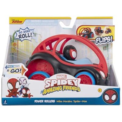 Jazwares Spidey- Feature Vehicle (Power Rollers) (Miles Morales) Jazwares Spidey- Feature Vehicle (Power Rollers) (Miles Morales)