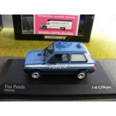 Minichamps FIAT Panda 1980 POLIZIA 1:43 Minichamps FIAT Panda 1980 POLIZIA 1:43