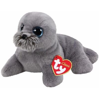 TY Wiggy Sea Lion Beanie Boos Medium, Beanie Baby Soft Plush Toy, Collectible Cuddly Stuffed Teddy TY Wiggy Sea Lion Beanie Boos Medium, Beanie Baby Soft Plush Toy, Collectible Cuddly Stuffed Teddy