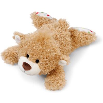 NICI 41508 Classic Bear Kuscheltier Hellbraun liegend, 30 cm NICI 41508 Classic Bear Kuscheltier Hellbraun liegend, 30 cm