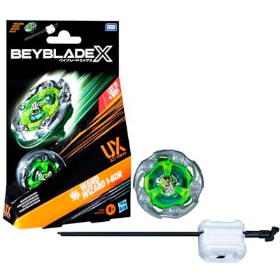 Hasbro Beyblade X Wand Wizard 1-60R UX Starter Pack Kreisel und Starter Hasbro Beyblade X Wand Wizard 1-60R UX Starter Pack Kreisel und Starter