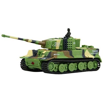 Amewi 23016 Tiger M 1:72 Ferngesteuerter Mini-Panzer, unisex, grün Amewi 23016 Tiger M 1:72 Ferngesteuerter Mini-Panzer, unisex, grün