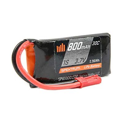 Spektrum 3,7 V 800mAh 1S 30C LiPo-Akku: JST Spektrum 3,7 V 800mAh 1S 30C LiPo-Akku: JST