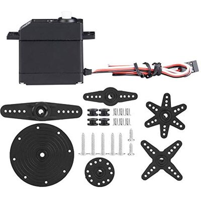 Dilwe RC Roboter-Servo, SM-S4306R 360-Grad-Servo mit kontinuierlicher Rotation für das Zubehörteil der Fernbedienung Dilwe RC Roboter-Servo, SM-S4306R 360-Grad-Servo mit kontinuierlicher Rotation für das Zubehörteil der Fernbedienung