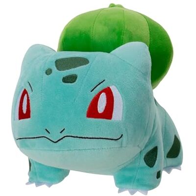 Jazwares Pokémon PKW4015-20cm Plüsch Bisasam, offizielles Plüsch Jazwares Pokémon PKW4015-20cm Plüsch Bisasam, offizielles Plüsch