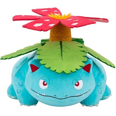 Jazwares Pokémon PKW5188-30 cm Plüsch, Bisaflor, offizielles Plüsch Jazwares Pokémon PKW5188-30 cm Plüsch, Bisaflor, offizielles Plüsch