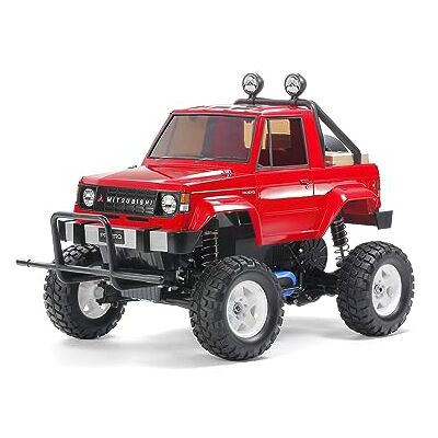 TAMIYA 58727 1:10 RC Mitsubishi Pajero CW-01 ferngesteuertes Auto, Fahrzeug, Modellbau, Zusammenbauen, Hobby, RC Bausatz, unlackiert TAMIYA 58727 1:10 RC Mitsubishi Pajero CW-01 ferngesteuertes Auto, Fahrzeug, Modellbau, Zusammenbauen, Hobby, RC Bausatz, unlackiert