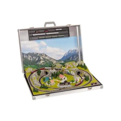 NOCH 88410 Modellbahnkoffer Füssen (mit Minitrix® Gleisen) NOCH 88410 Modellbahnkoffer Füssen (mit Minitrix® Gleisen)