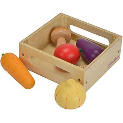 Eichhorn Simba 100003735 Holzbox mit Gemüse, Kinder-Rollenspiele Eichhorn Simba 100003735 Holzbox mit Gemüse, Kinder-Rollenspiele