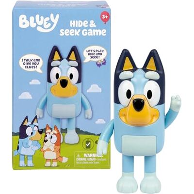 Moose Games Bluey Versteck, drücke auf die Nase, um den Chrono zu starten, sie spricht und lacht, um dir Hinweise auf Ihr Versteck zu geben und dir zu helfen, ihn zu Finden Moose Games Bluey Versteck, drücke auf die Nase, um den Chrono zu starten, sie spricht und lacht, um dir Hinweise auf Ihr Versteck zu geben und dir zu helfen, ihn zu Finden