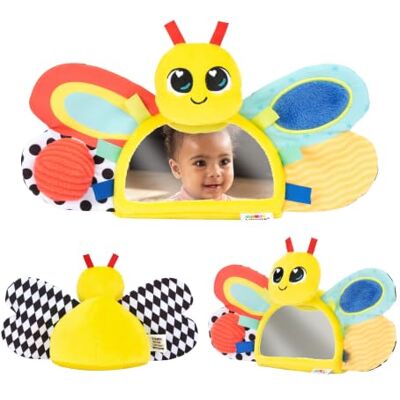Lamaze Freddie das Glühwürmchen, Bauchlage Sensorikspielzeug für Babys Mylar Spiegel, Knisterflügel, Quietscher und Rassel, verschiedene Texturen, fördert Feinmotorik und Ursache Wirkung Lamaze Freddie das Glühwürmchen, Bauchlage Sensorikspielzeug für Babys Mylar Spiegel, Knisterflügel, Quietscher und Rassel, verschiedene Texturen, fördert Feinmotorik und Ursache Wirkung