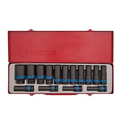 king tony Cofre Vasos de impacto Largos 1/2" 15Pzas, 4415MP king tony Cofre Vasos de impacto Largos 1/2" 15Pzas, 4415MP