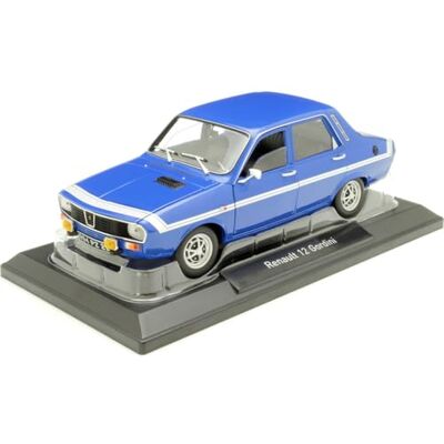 Norev Renault 12 Gordini Without Bumpers 1971 Blue-De-France Blue 1:18 Miniatur, 185248 Norev Renault 12 Gordini Without Bumpers 1971 Blue-De-France Blue 1:18 Miniatur, 185248