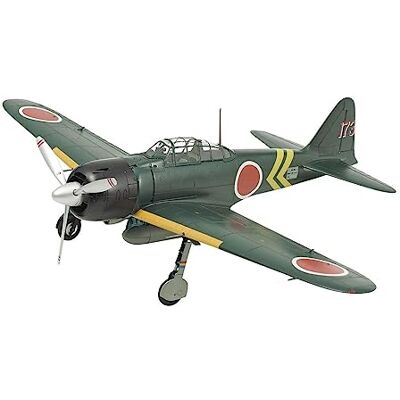 TAMIYA 300060785 1:72 Mitsubishi A6M3/3a Zero Fighter M22/ZEKE, Large, Navy TAMIYA 300060785 1:72 Mitsubishi A6M3/3a Zero Fighter M22/ZEKE, Large, Navy