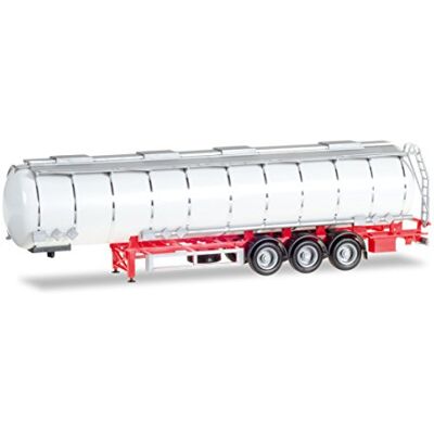 Herpa 075619-002 Fahrzeug, Jumbotankauflieger 3a, Chassis rot Herpa 075619-002 Fahrzeug, Jumbotankauflieger 3a, Chassis rot