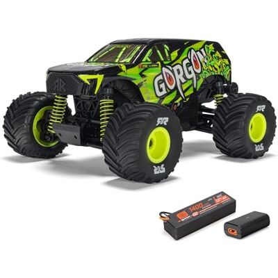ARRMA RC Truck 1/16 Gorgon GROM 4X4 RTR Brushed Monster Truck (Akku & Ladegerät enthalten), Gelb, ARA2130T1 ARRMA RC Truck 1/16 Gorgon GROM 4X4 RTR Brushed Monster Truck (Akku & Ladegerät enthalten), Gelb, ARA2130T1