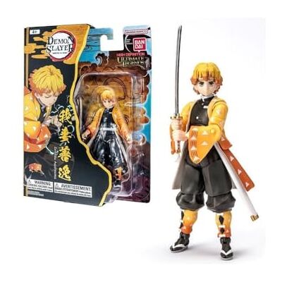 Bandai Demon Slayer Zenitsu Agatsuma Actionfigur - 12cm Bandai Demon Slayer Zenitsu Agatsuma Actionfigur - 12cm