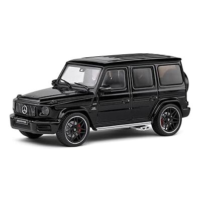 Solido 1:43 Mercedes-AMG G63 2022 Schwarz – Die-Cast Modellauto, Fensterkarton mit Kunststoffsockel, 421438249 Solido 1:43 Mercedes-AMG G63 2022 Schwarz – Die-Cast Modellauto, Fensterkarton mit Kunststoffsockel, 421438249