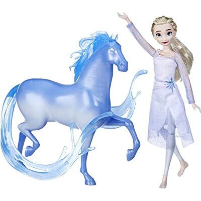 Disney Die Eiskönigin 2 ELSA Puppe und Nokk Figur, Spielzeug für Kinder ab 3 Jahren Disney Die Eiskönigin 2 ELSA Puppe und Nokk Figur, Spielzeug für Kinder ab 3 Jahren