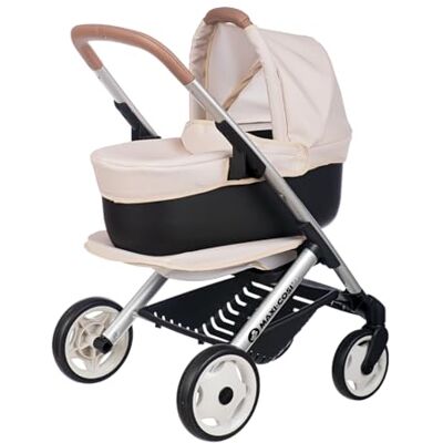 Smoby Maxi-Cosi 3-in-1 Puppenwagen, Tragekorb + Buggy für Puppen bis 42 cm (Nicht enthalten) frei drehbare Vorderräder, Stauraumkorb ab 3 Jahren Stabiler Metallrahmen, produziert in Spanien Smoby Maxi-Cosi 3-in-1 Puppenwagen, Tragekorb + Buggy für Puppen bis 42 cm (Nicht enthalten) frei drehbare Vorderräder, Stauraumkorb ab 3 Jahren Stabiler Metallrahmen, produziert in Spanien