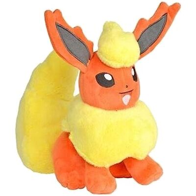 Pokémon PKW2295-20cm Plüsch Flamara, offizielles Plüsch Pokémon PKW2295-20cm Plüsch Flamara, offizielles Plüsch