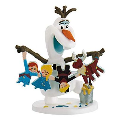Bullyland 12943 Disney Olafs Frozen Adventure Spielfigur, Olaf mit Girlande Bullyland 12943 Disney Olafs Frozen Adventure Spielfigur, Olaf mit Girlande